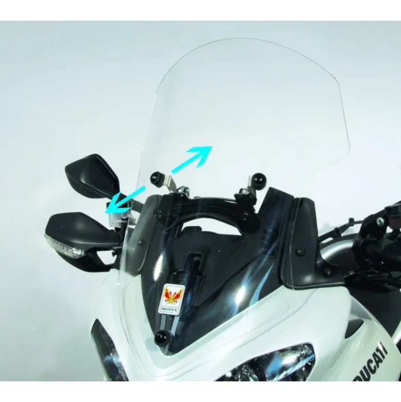 Cupolino Isotta Alta Protezione per Ducati Multistrada 1200 Trasparente