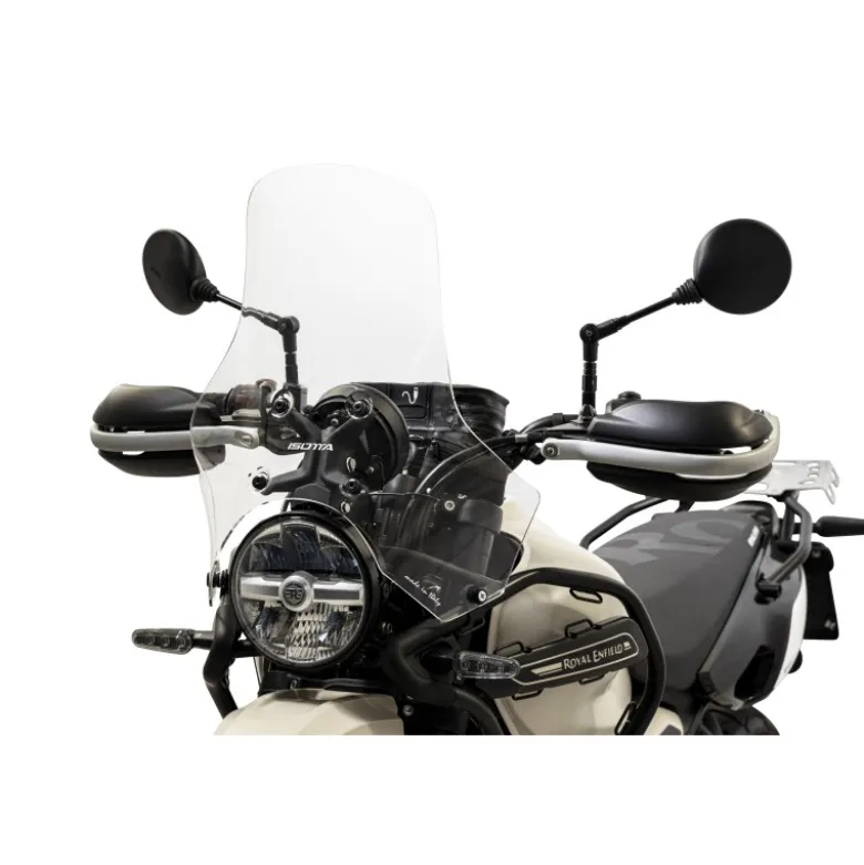 Cupolino Isotta Alta Protezione per Royal Enfield Himalayan 450 Trasparente