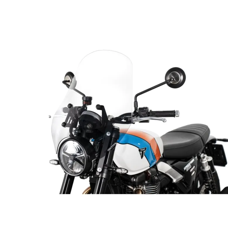 Cupolino Isotta Alta Protezione per Triumph Speed Twin 900 2025 Trasparente