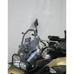Cupolino Isotta Alta Protezione Su Attacchi Originali Per Bmw F 800 Adventure 2013-2018 Fumè Chiaro