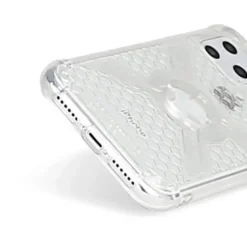 Custodia Adatta per iPhone 11 Max Con Supporto Cube X-Guard Trasparente
