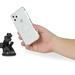 Custodia Adatta per iPhone 11 Max Con Supporto Cube X-Guard Trasparente