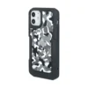 Custodia Adatta per iPhone 12 Mini Con Supporto Cube X-Guard Mimetica