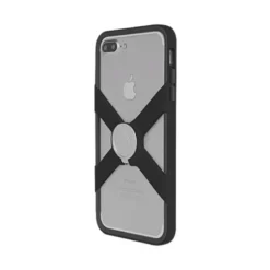 Custodia Adatta per iPhone 7 Plus/8 Plus Con Supporto Cube X-Guard Nero