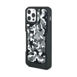 Custodia Adatta Per iPhone 12/12 Pro Con Supporto Cube X-Guard Mimetica