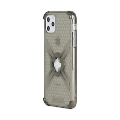 Custodia Adatta per iPhone 11 Pro Max Con Supporto Cube X-Guard Grigio Chiaro