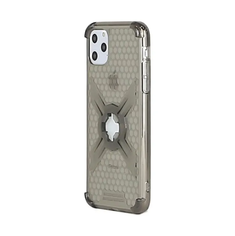 Custodia Adatta per iPhone 11 Pro Max Con Supporto Cube X-Guard Grigio Chiaro