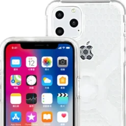 Custodia Adatta per iPhone 11 Pro Max Con Supporto Cube X-Guard Trasparente