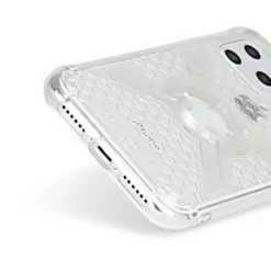 Custodia Adatta per iPhone 11 Pro Max Con Supporto Cube X-Guard Trasparente