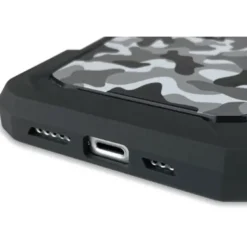 Custodia Adatta per iPhone 12/12 Pro Max Con Supporto Cube X-Guard Trasparente