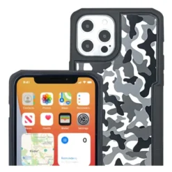 Custodia Adatta per iPhone 12/12 Pro Max Con Supporto Cube X-Guard Trasparente