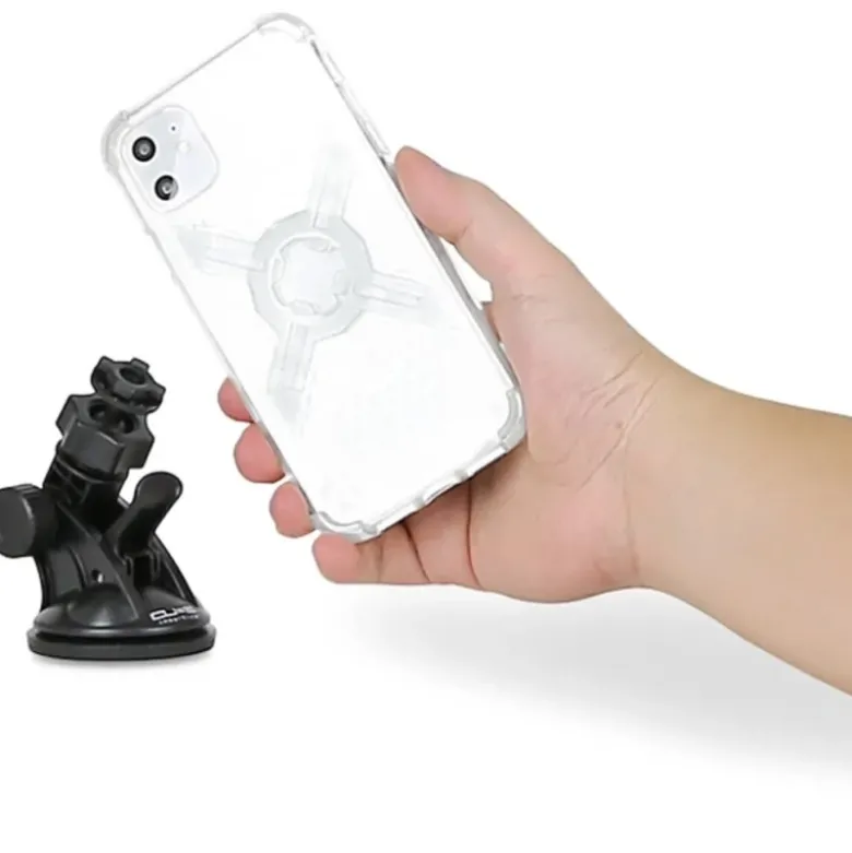 Custodia Adatta per iPhone 11/XR Con Supporto Cube X-Guard Trasparente