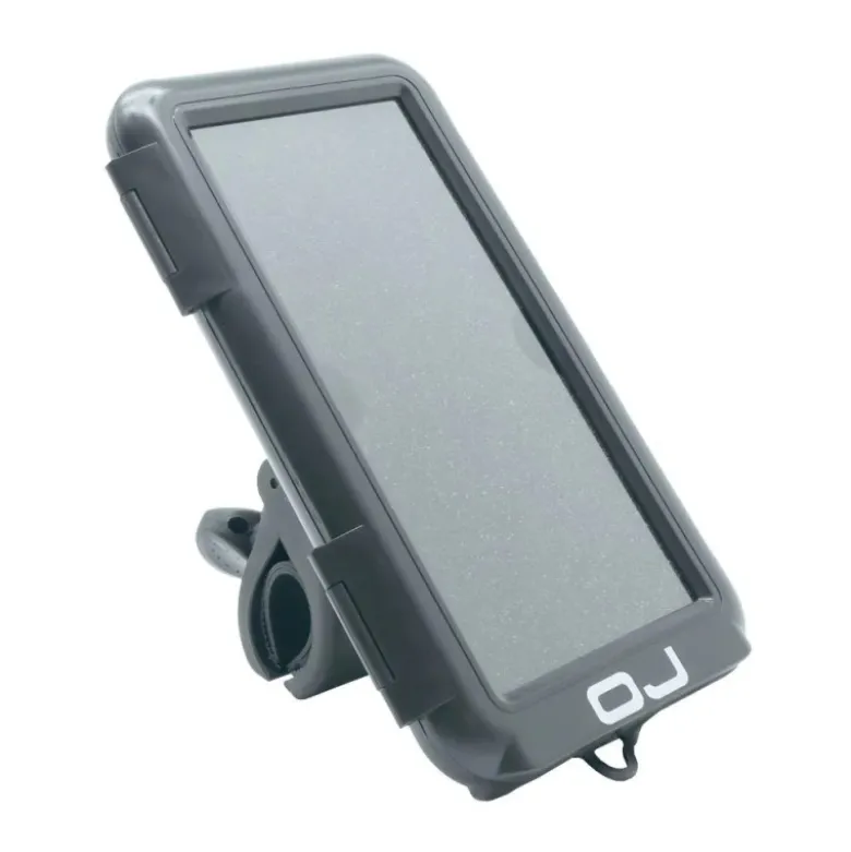 Custodia con Attacco da Manubrio OJ Porta Smartphone Holder Shell Nero