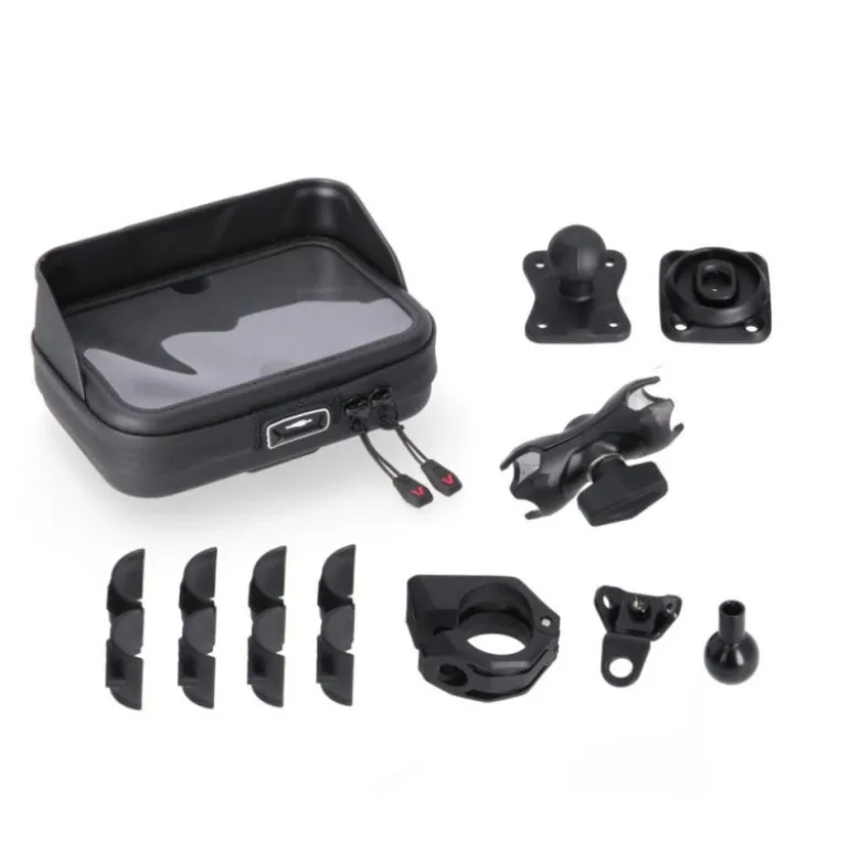 Custodia Navi Case Universale Sw-Motech Tubolare Manubrio o Specchio