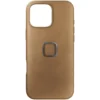 Custodia Peak Design Everyday Fabric Case iPhone 16 Pro Max Pelle Tan