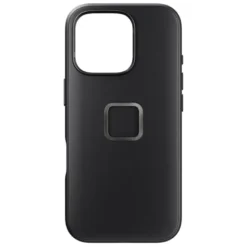 Custodia Peak Design Everyday Fabric Case iPhone 16 Pro Pelle Nero