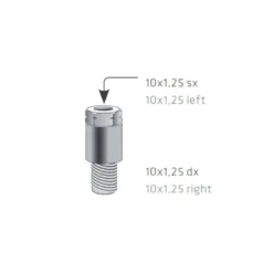 Far - Adattatore Prolunga Barilotto 10X1.25 Dx - FAR-0343