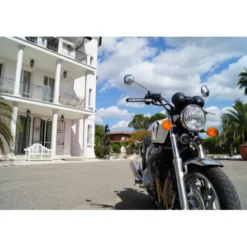 Far - Retrovisori Per Moto Classiche-Triumph(Boneville-Bobber-T100 Black) 7562 Dx FAR-7562