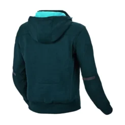 Felpa Con Cappuccio In Tessuto Macna District Donna Blu