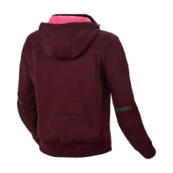 Felpa Con Cappuccio In Tessuto Macna District Donna Rosso