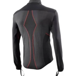 Felpa Tecnica Termica Antivento Sixs WTH Nero Rosso