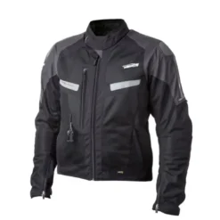 Giacca Airbag In Tessuto Per Moto Helite Vented Nero Grigio