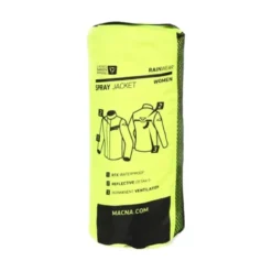 Giacca Antipioggia Donna Macna Spray Giallo Fluorescente