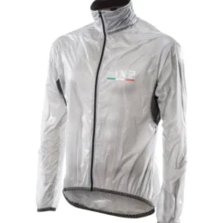 Giacca Antipioggia Sixs GHOST-JACKET Trasparente Nero Carbon