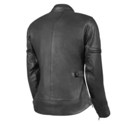 Giacca Donna in Pelle Hevik Mustang Light Lady Nero