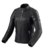 Giacca Donna In Pelle Revit London Ladies Nero