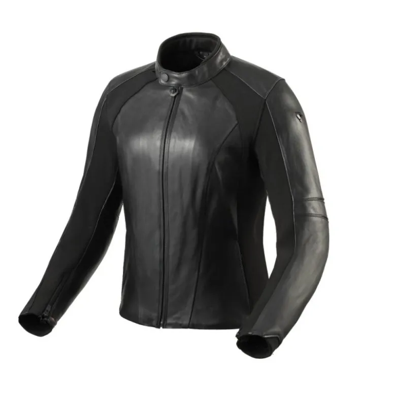 Giacca Donna In Pelle Revit Maci Ladies Nero