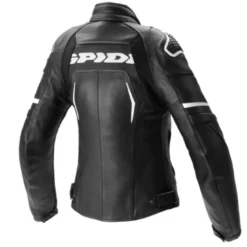 Giacca Donna in Pelle Spidi Evorider 2 Lady Nero Bianco