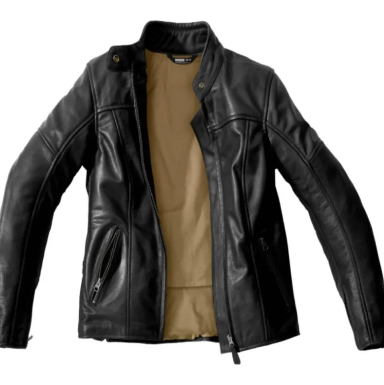 Giacca Donna in Pelle Spidi Mack Lady Nero