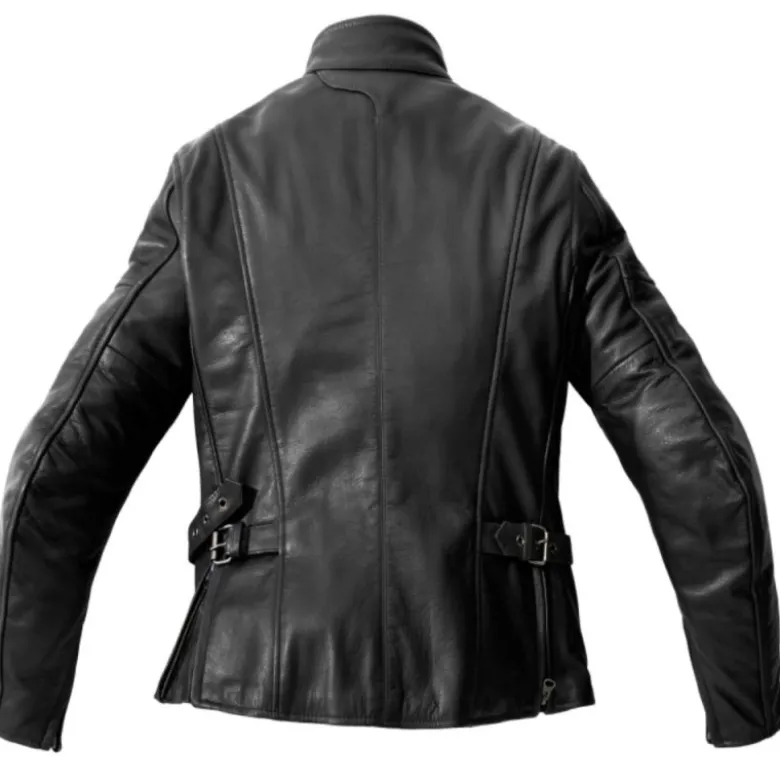 Giacca Donna in Pelle Spidi Mack Lady Nero