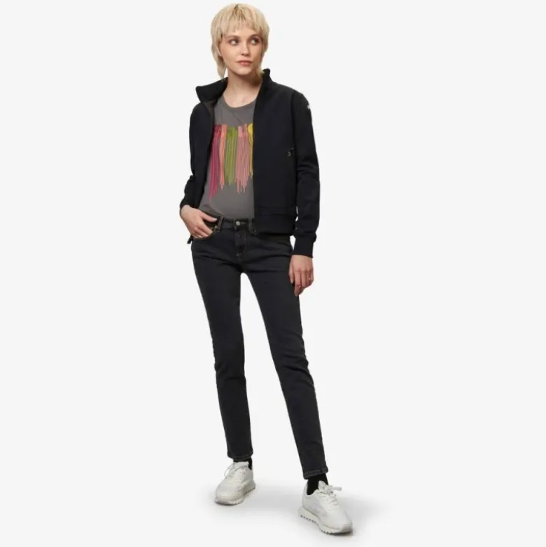 Giacca Donna In Tessuto Blauer Easy Woman Pro Nero