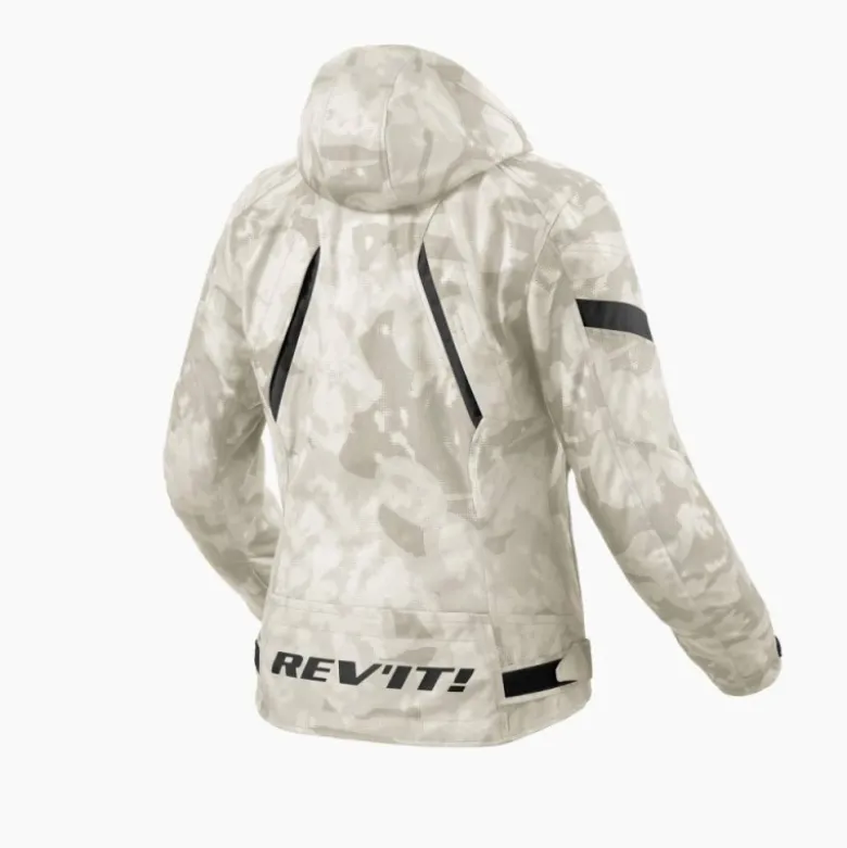 Giacca Donna In Tessuto Flare 3 H2O Ladies Camo Grigio Bianco