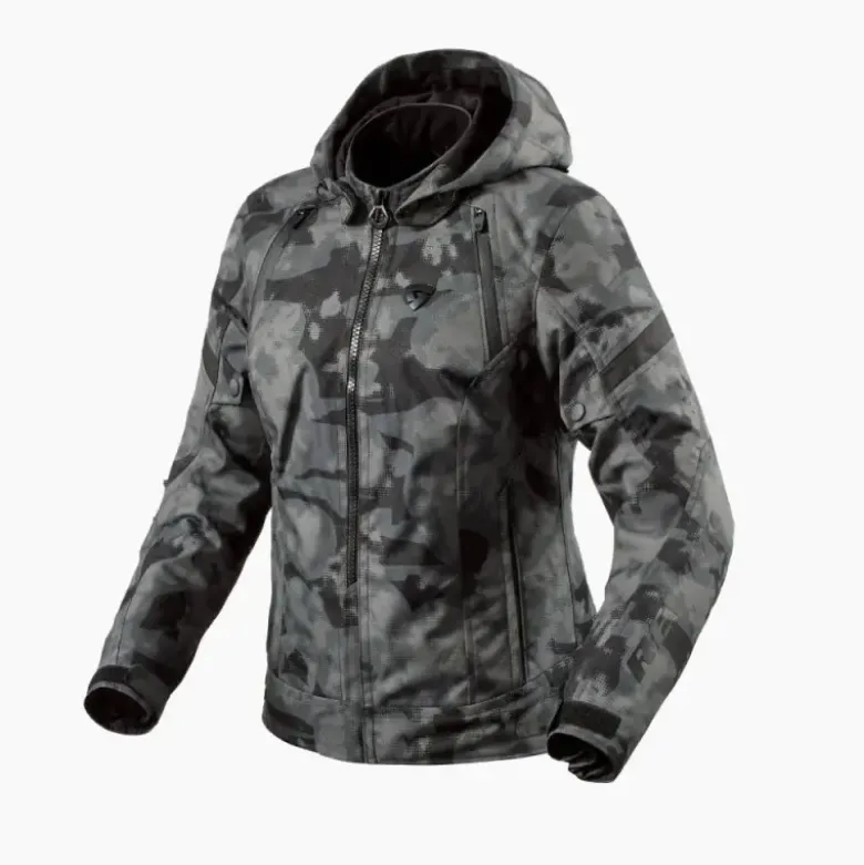 Giacca Donna In Tessuto Flare 3 H2O Ladies Camo Grigio Scuro