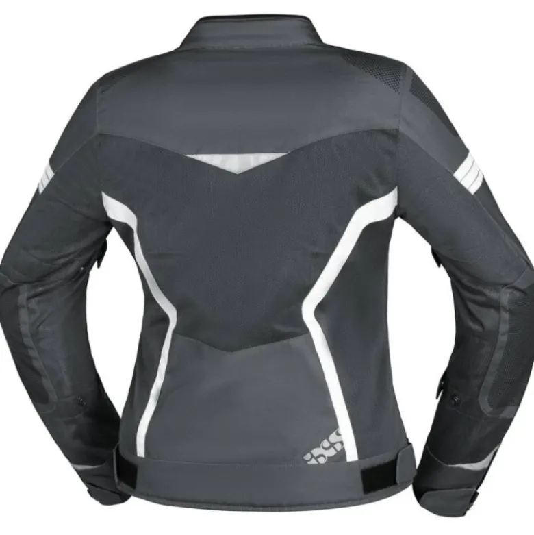 Giacca Donna In Tessuto IXS Trigonis Air Grigio Bianco