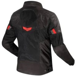 Giacca Donna in Tessuto Ls2 Garda Air Nero Rosso