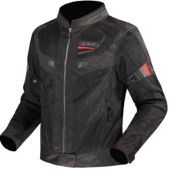 Giacca Donna in Tessuto Ls2 Garda Air Nero Rosso