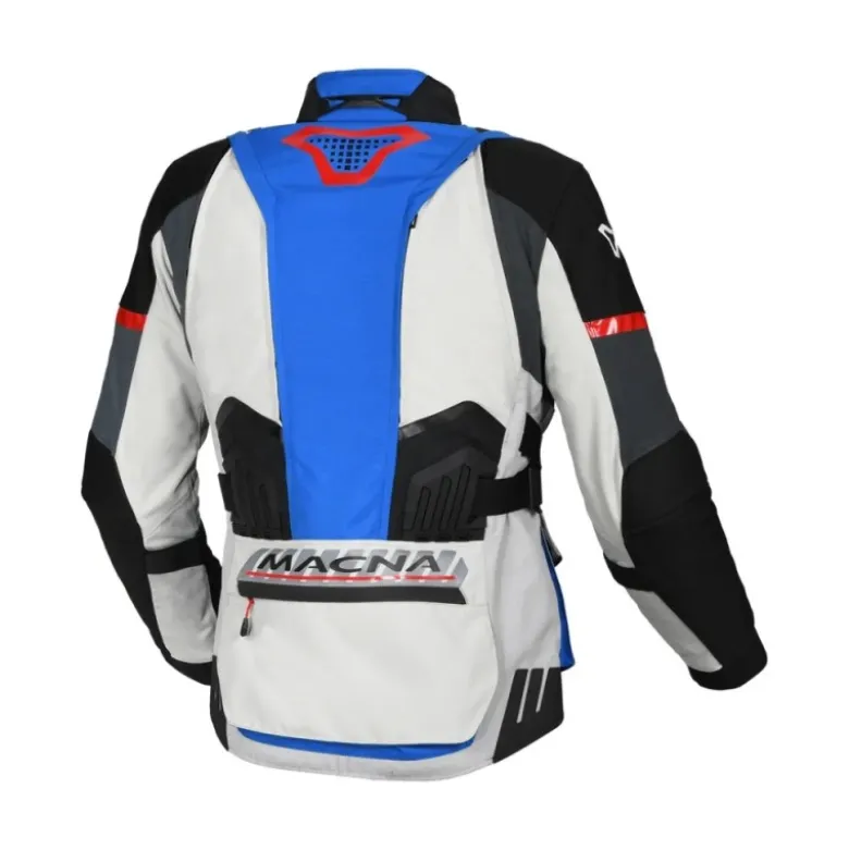 Giacca Donna In Tessuto Macna Domane Grigio Blu