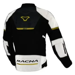 Giacca Donna In Tessuto Macna Orcano 2.0 Black Night Eye Fluo Giallo