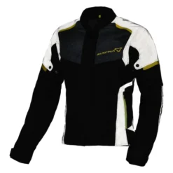 Giacca Donna In Tessuto Macna Orcano 2.0 Black Night Eye Fluo Giallo