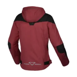 Giacca Donna In Tessuto Macna Territor Rosso Nero