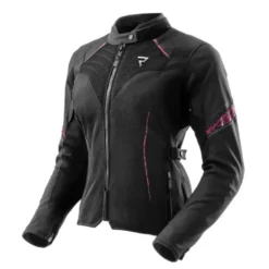 Giacca Donna In Tessuto Rebelhorn Jax Nero Grigio Rosa