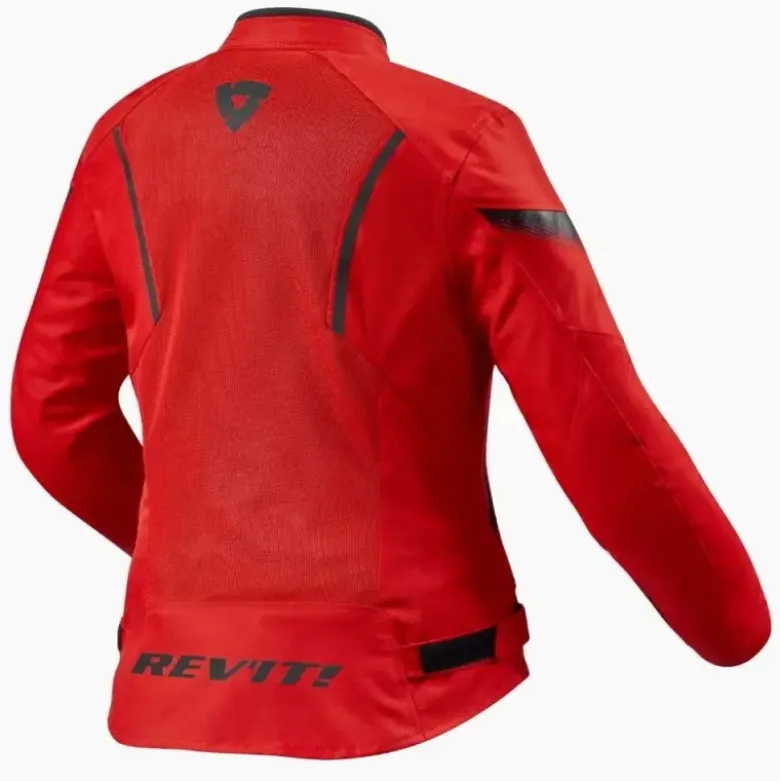 Giacca Donna in Tessuto Revit Control Air H2O Ladies Rosso Nero