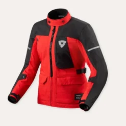 Giacca Donna In Tessuto Revit Convergent H2O Rosso Nero