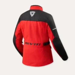 Giacca Donna In Tessuto Revit Convergent H2O Rosso Nero