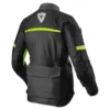 Giacca Donna In Tessuto Revit Outback 3 Ladies Nero Giallo Neon