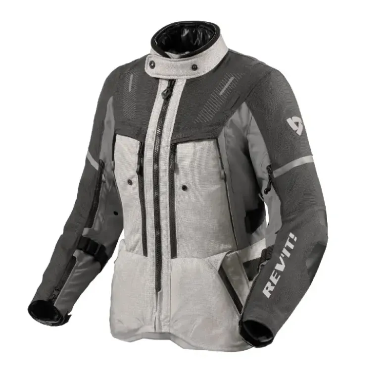 Giacca Donna In Tessuto Revit Sand 5 H2O Ladies Argento Antracite